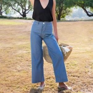 Chambray Jesse Kamm Pants